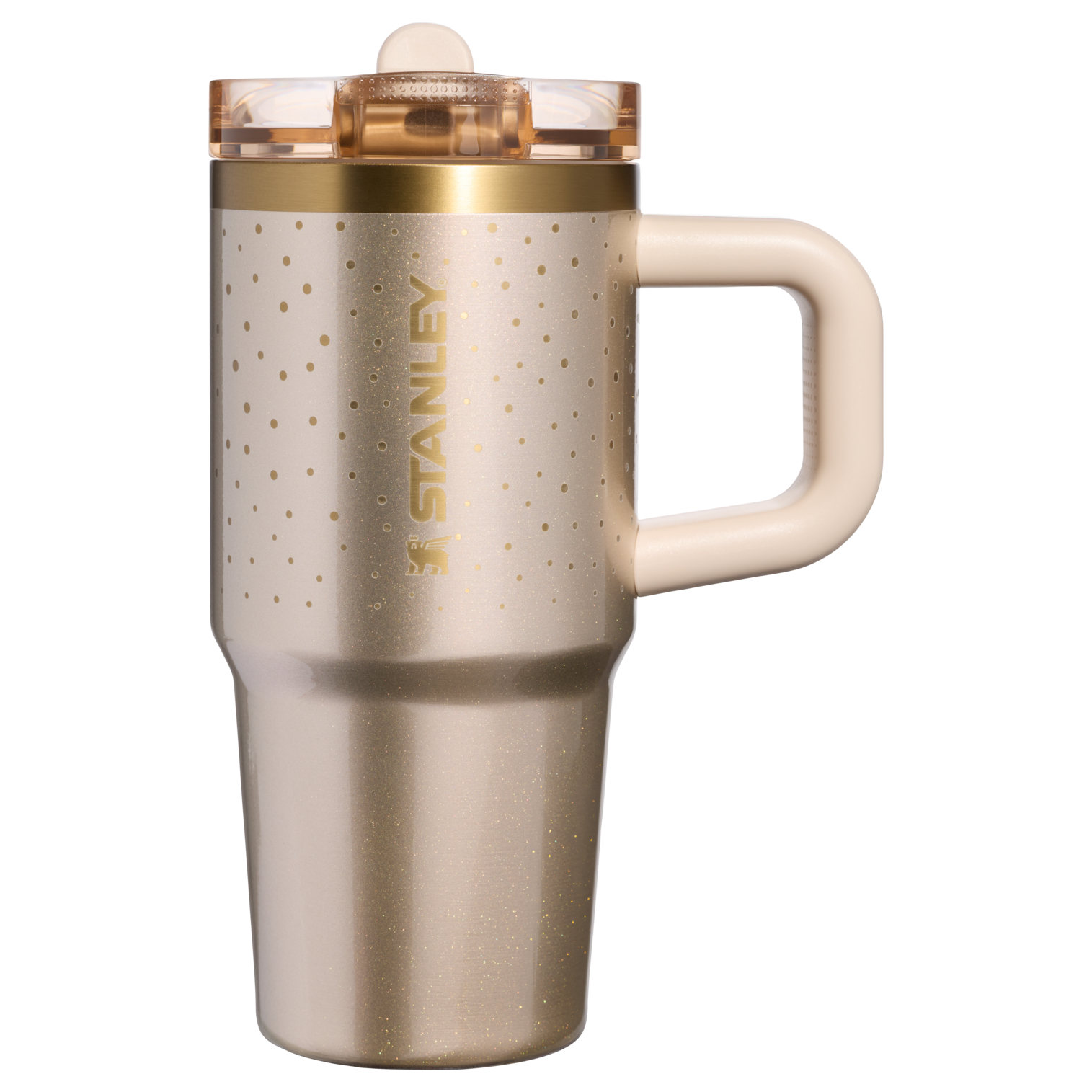 Stanley The Cheers & Cheer Quencher ProTour Flip Straw Tumbler | 14 OZ Prosecco Shimmer Prosecco Shimmer