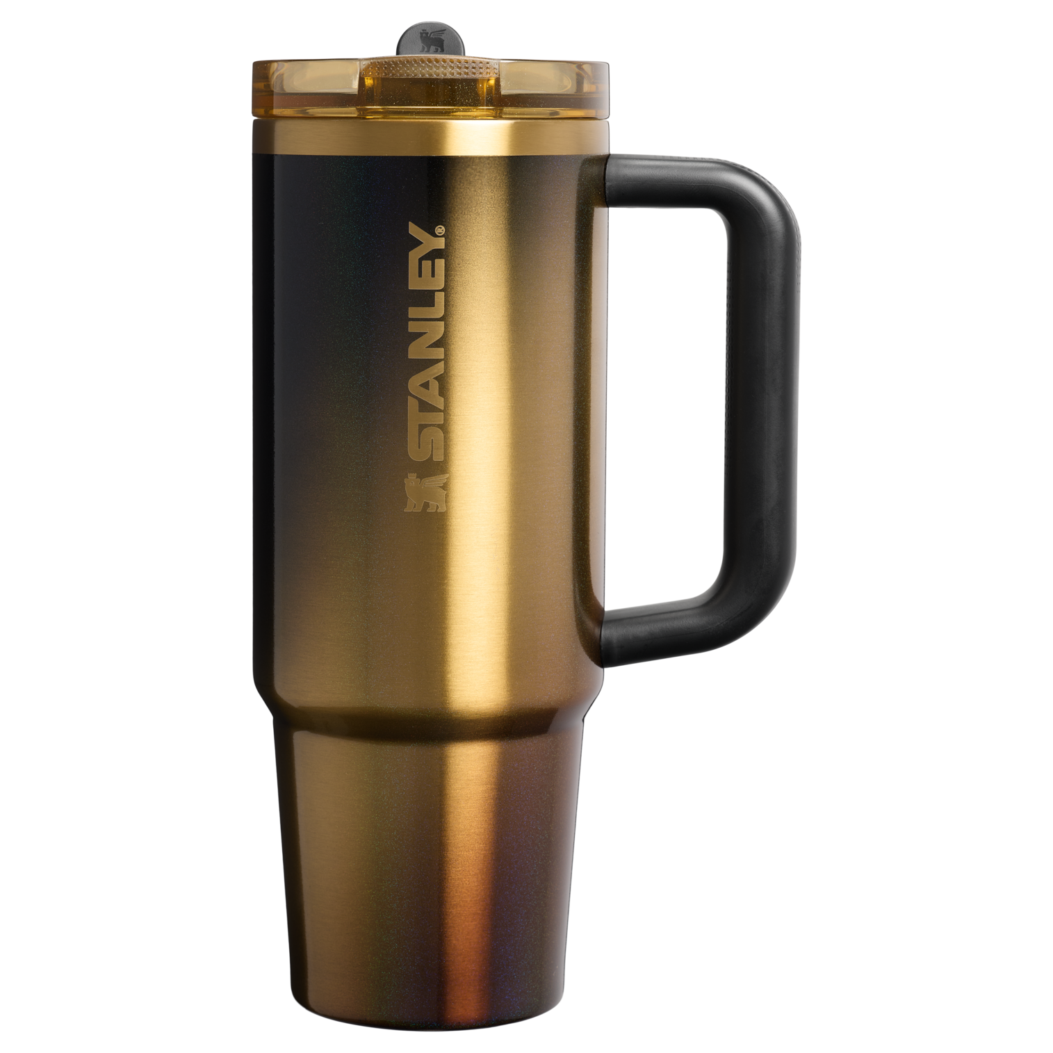 The Quencher ProTour Flip Straw Tumbler | 30 OZ Black Honey Black Honey