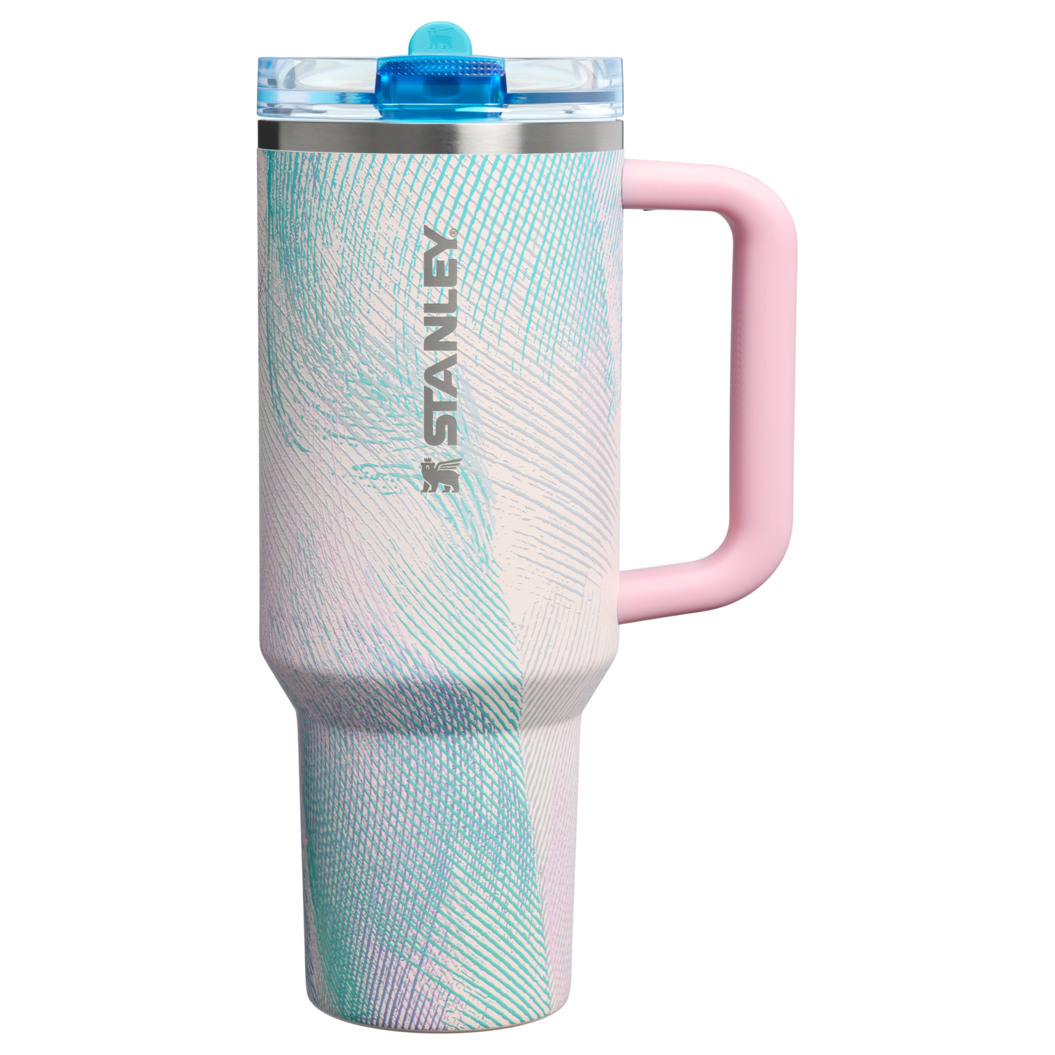 The Quencher ProTour Flip Straw Tumbler | 40 OZ Sea Glass Plume Sea Glass Plume
