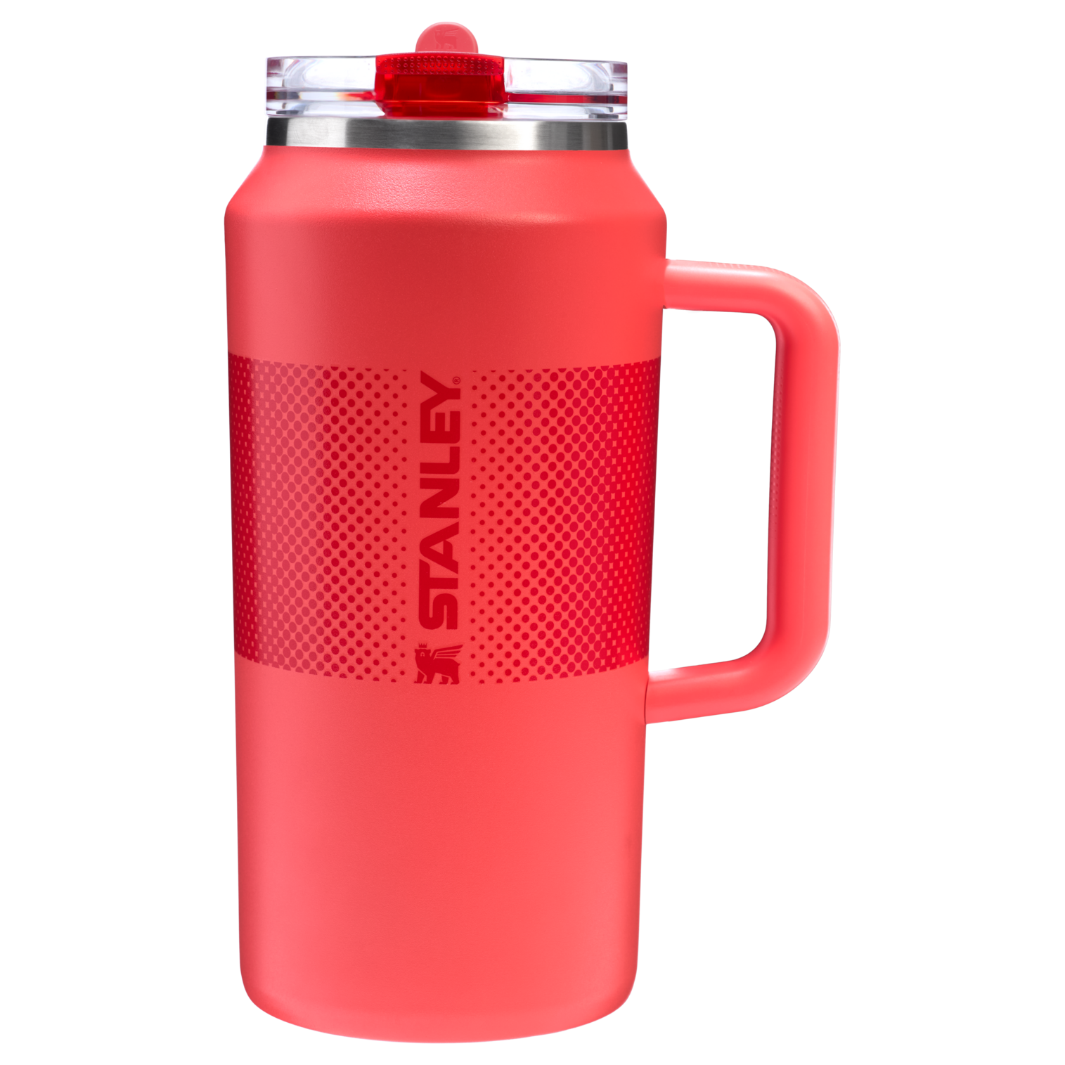 Stanley The Quencher ProTour Flip Straw Tumbler | 64 OZ Hot Coral Fade Hot Coral Fade