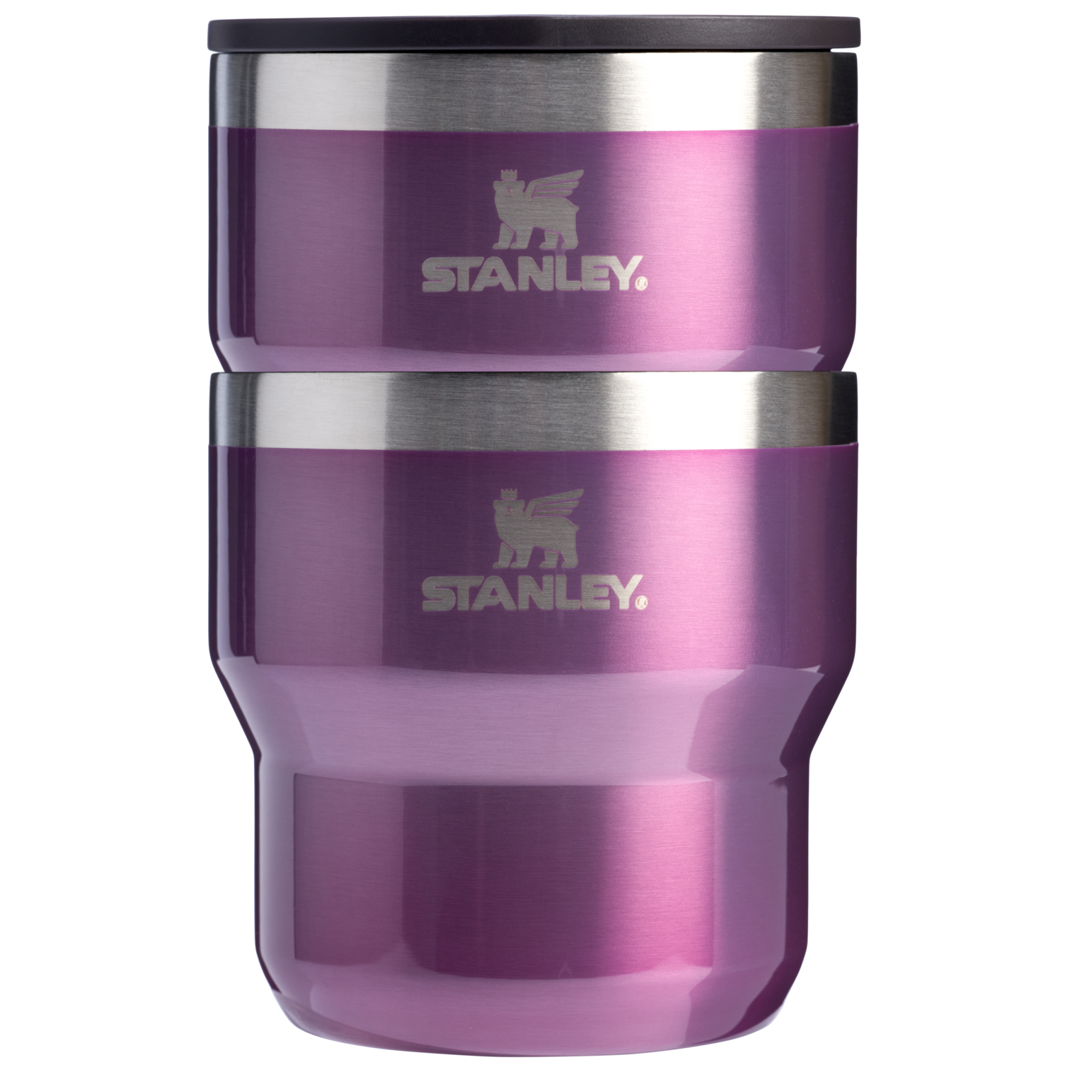 The Stay-Hot Stacking Cup 2-Piece Set | 10 OZ Wisteria Shine Wisteria Shine