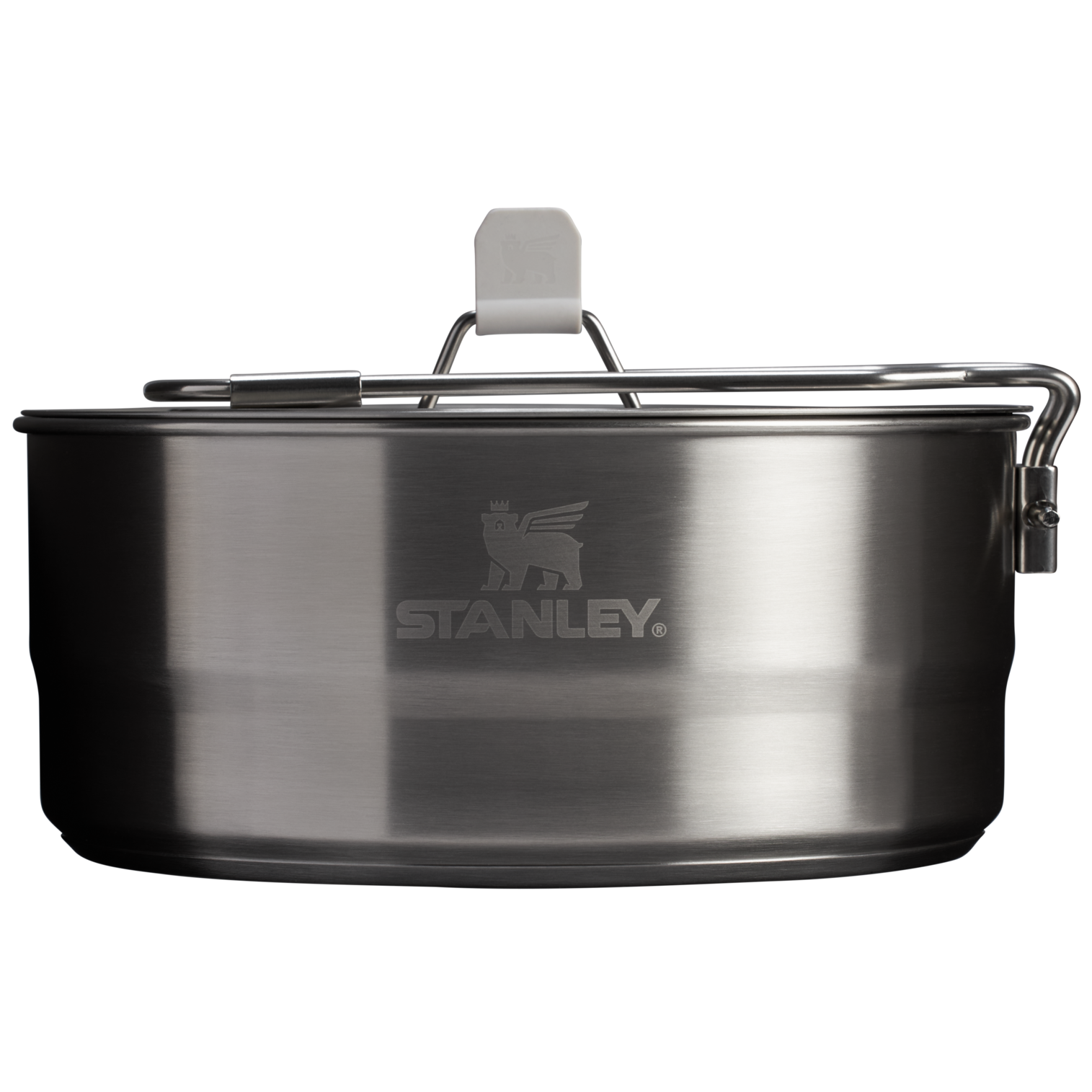 The Wildfare Pro Saucepan Cookset 5-piece set | 2 QT Pale Pebble + Stone Pale Pebble + Stone