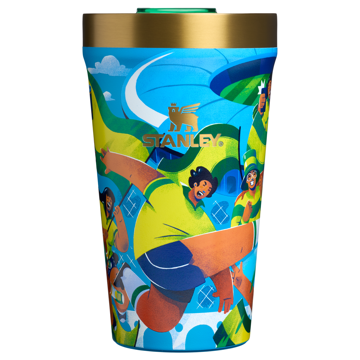Stanley The Ftbol Artist Collection Everyday Tumbler | 16 OZ Brasil Brasil