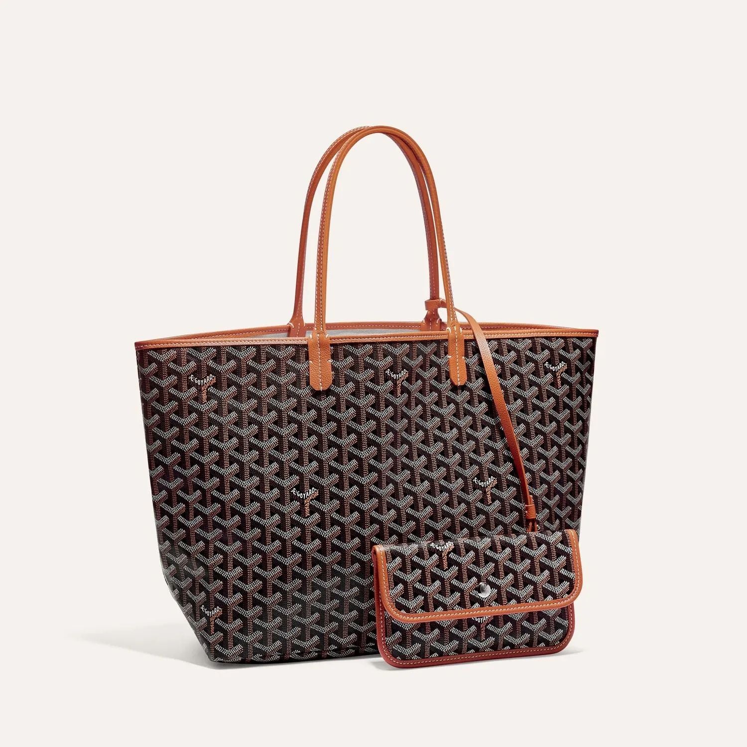 Goyard Saint Louis Tote Black/Tan