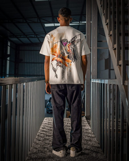 KISS OF NECTAR WHITE TEE