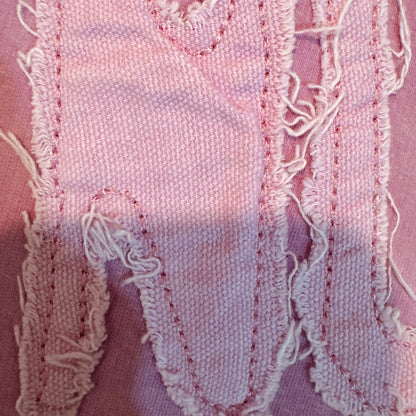 LUMIÈRES Washed Bubblegum Joggers (Women)