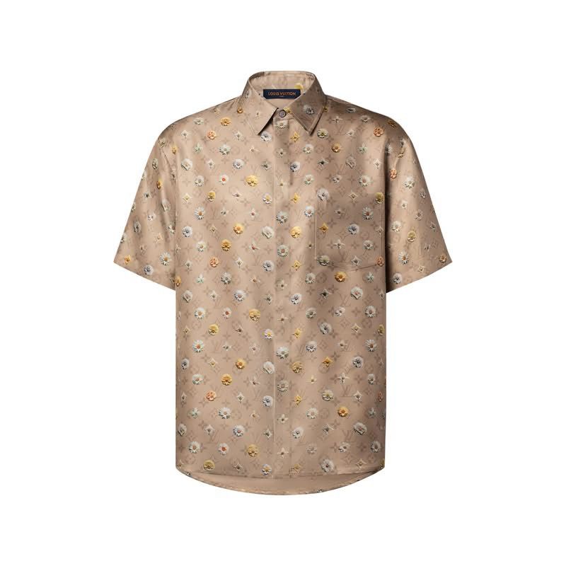 LV monogram silk shirt