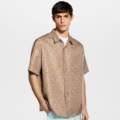 LV monogram silk shirt