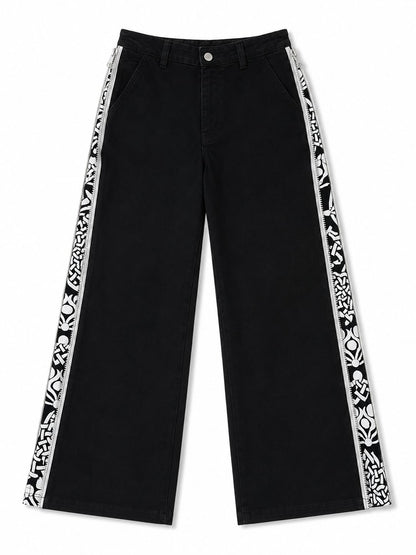 DAY TO NIGHT DENIM BLACK WOMEN'S PANT [50/50 LIMITED EDITION]