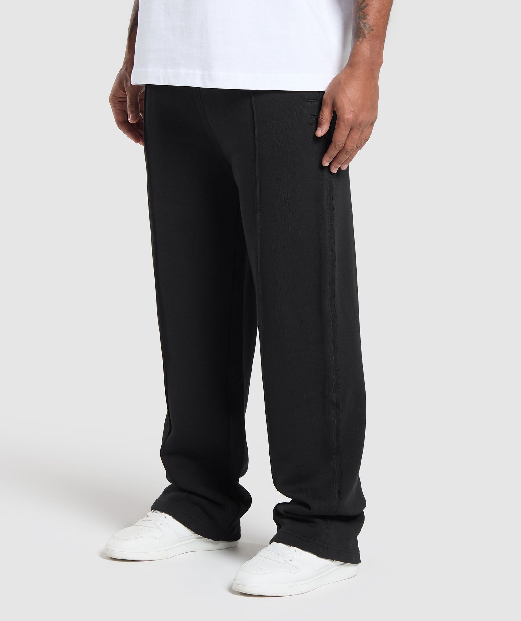 Gymshark Wide Leg Pants Black