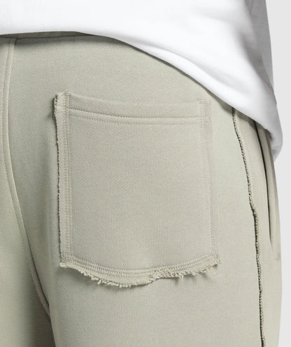 Gymshark Wide Leg Pants Chalk Green