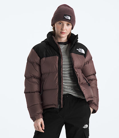 The North Face Women 1996 Retro Nuptse Jacket Granite Grey Tawny Quartz/TNF Black White Dune/TNF Black/Recycled Down Space Slate Moss