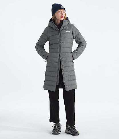 The North Face Women Aconcagua Parka Smoked Pearl TNF Black White Dune Space