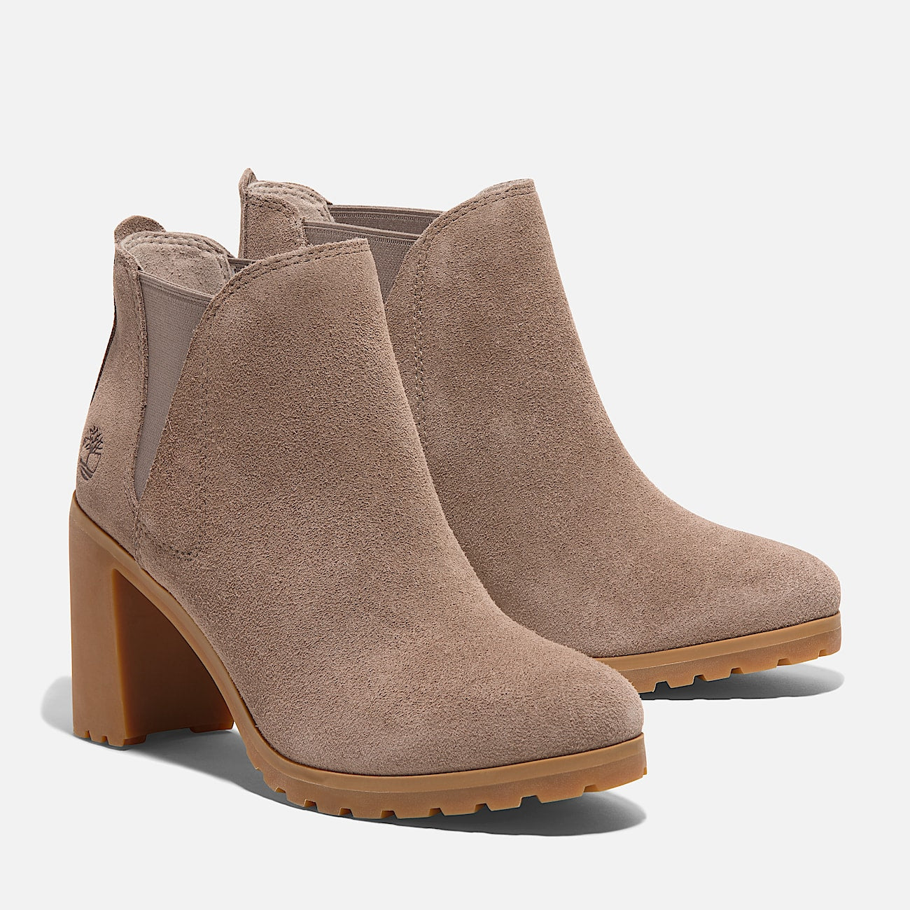 Timberland Women'S Allington Chelsea Boot Taupe Suede