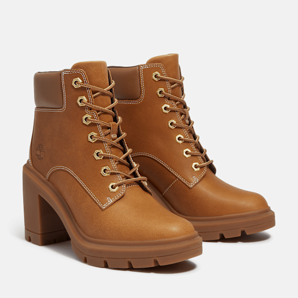 Timberland Allington Heights Boot Wheat Full-Grain Women'S