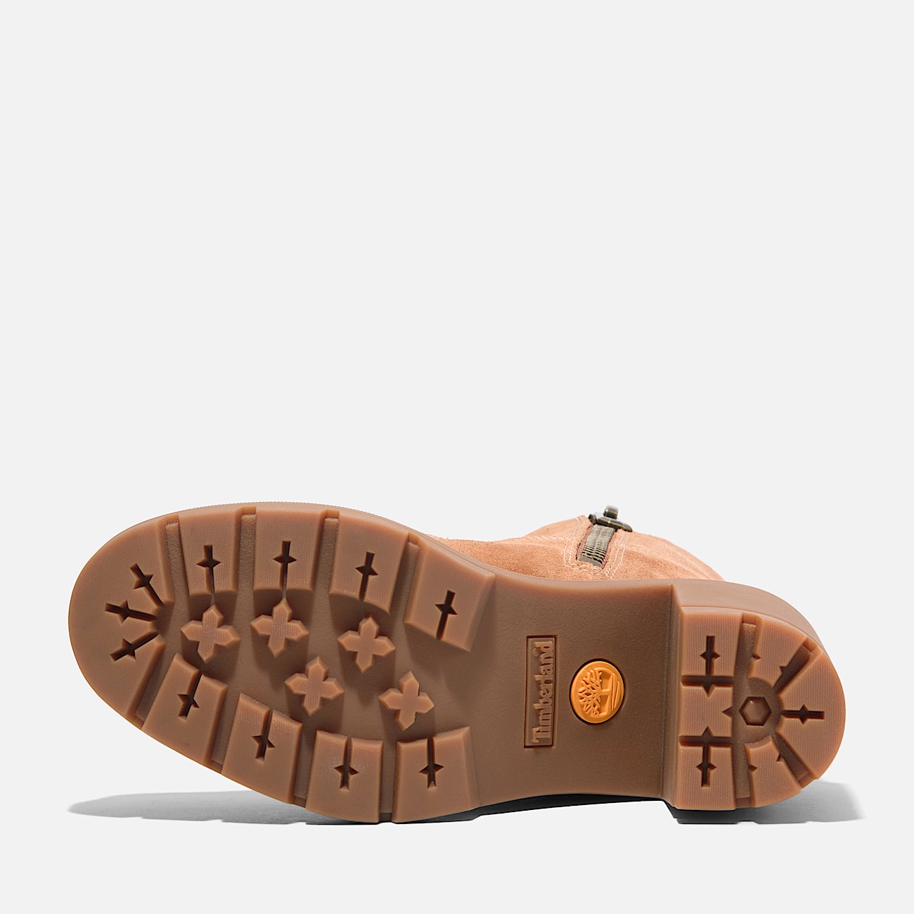 Timberland Women'S Allington Heights Mid Zip Boot Rust Suede