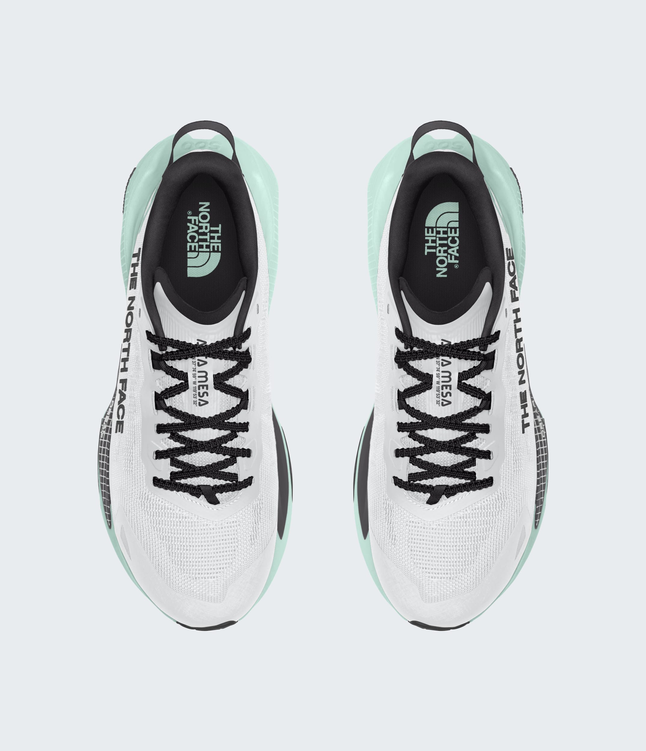 The North Face Womens Altamesa 500 V2 Shoes White Ash-Opal Frost White Ash-Opal Frost