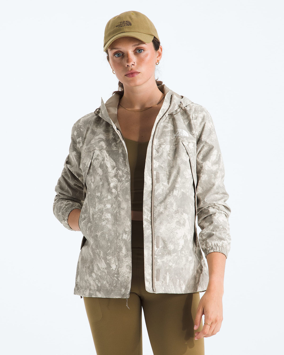 The North Face Women’s Antora Rain Jacket—Print