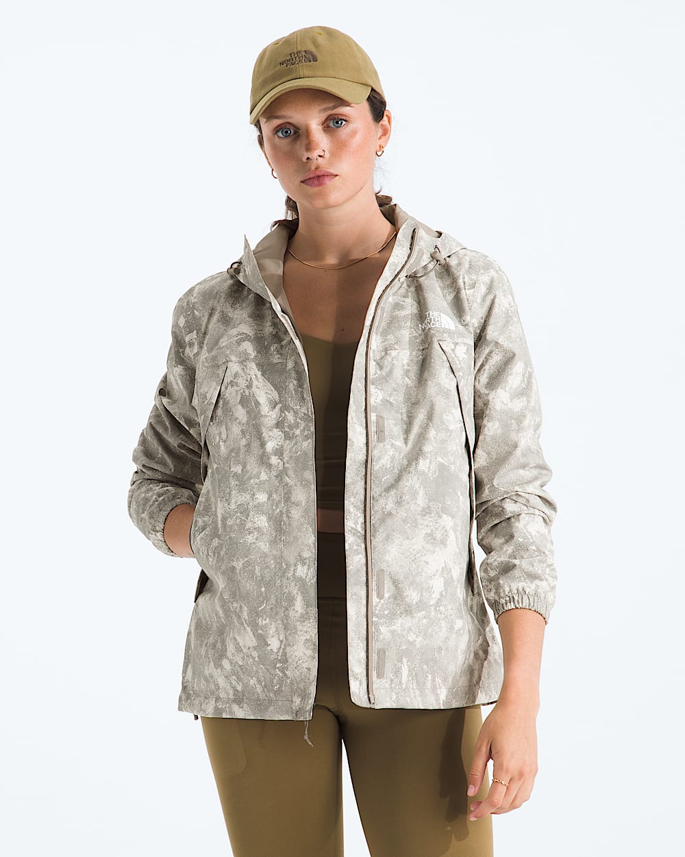 The North Face Women’s Antora Rain Jacket—Print