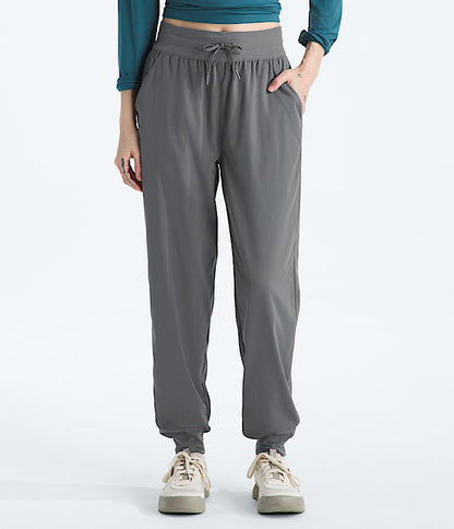 The North Face Women Aphrodite Arise Joggers Bark Mist Summit Navy TNF Black