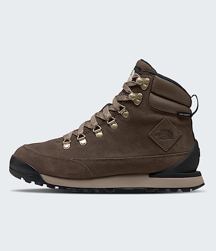 The North Face Womens Back-To-Berkeley Iv Leather Waterproof Boots Demitasse Brown