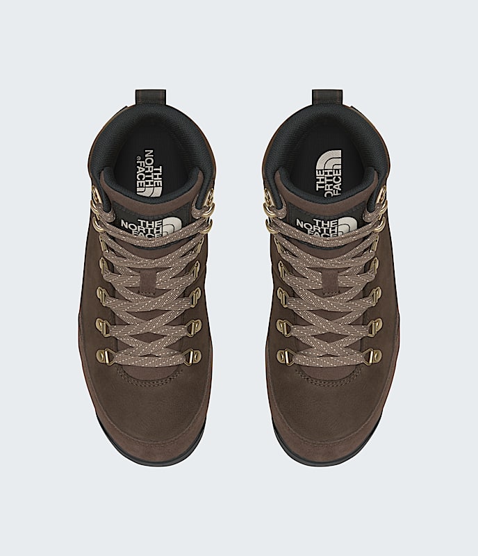 The North Face Womens Back-To-Berkeley Iv Leather Waterproof Boots Demitasse Brown