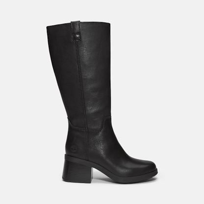 Timberland Bellevaux Tall Boot Black Full-Grain Women'S