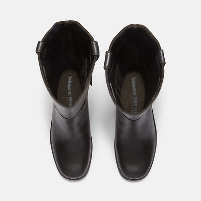 Timberland Women'S Bellevaux Tall Boot Black Full-Grain