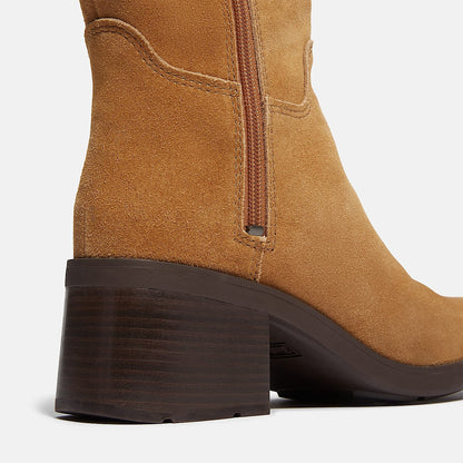 Timberland Women'S Bellevaux Tall Boot Medium Brown Suede