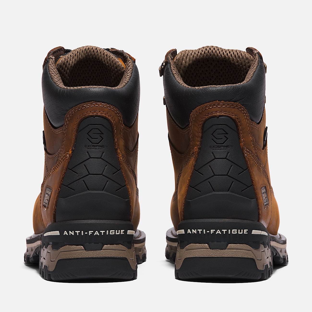 Timberland Women'S Boondock 6" Waterproof Comp-Toe Work Boot Brown