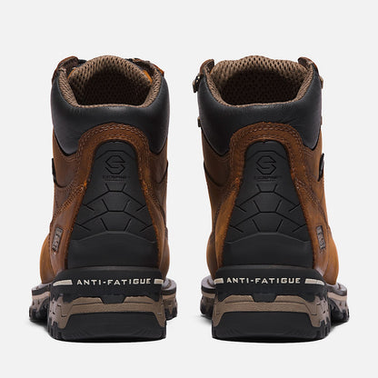 Timberland Women'S Boondock 6" Waterproof Comp-Toe Work Boot Brown