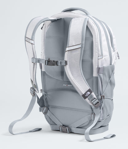 The North Face Women’s Borealis Backpack TNF White Metallic Melange