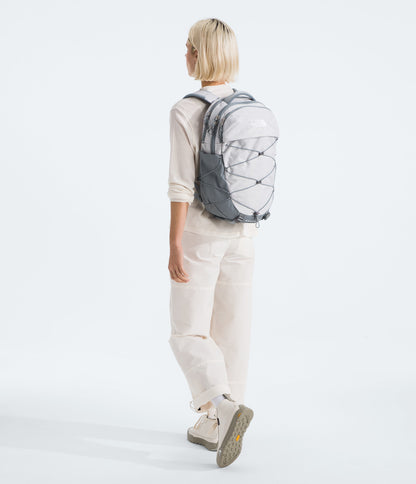 The North Face Women’s Borealis Backpack TNF White Metallic Melange