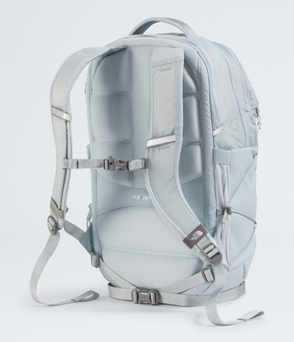 The North Face Women’s Borealis Luxe Backpack Frost Grey-Gold Metallic