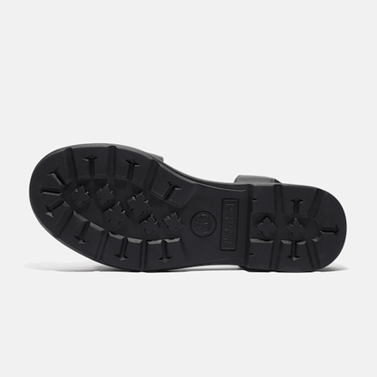 Timberland Calista Bay Backstrap Sandal Black Full-Grain Women'S
