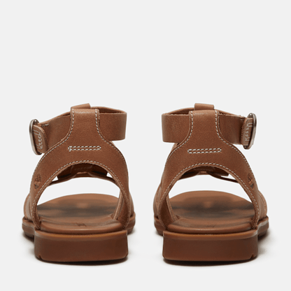 Timberland Calista Bay Fisherman Sandal Brown Full-Grain Women'S