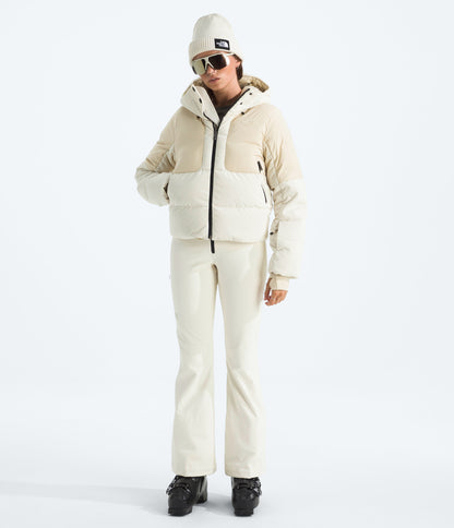 The North Face Women’s Cold Spell Corduroy Cropped Down Jacket Gravel