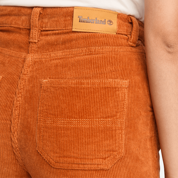 Timberland Corduroy Wide-Leg Pant Umber Women'S