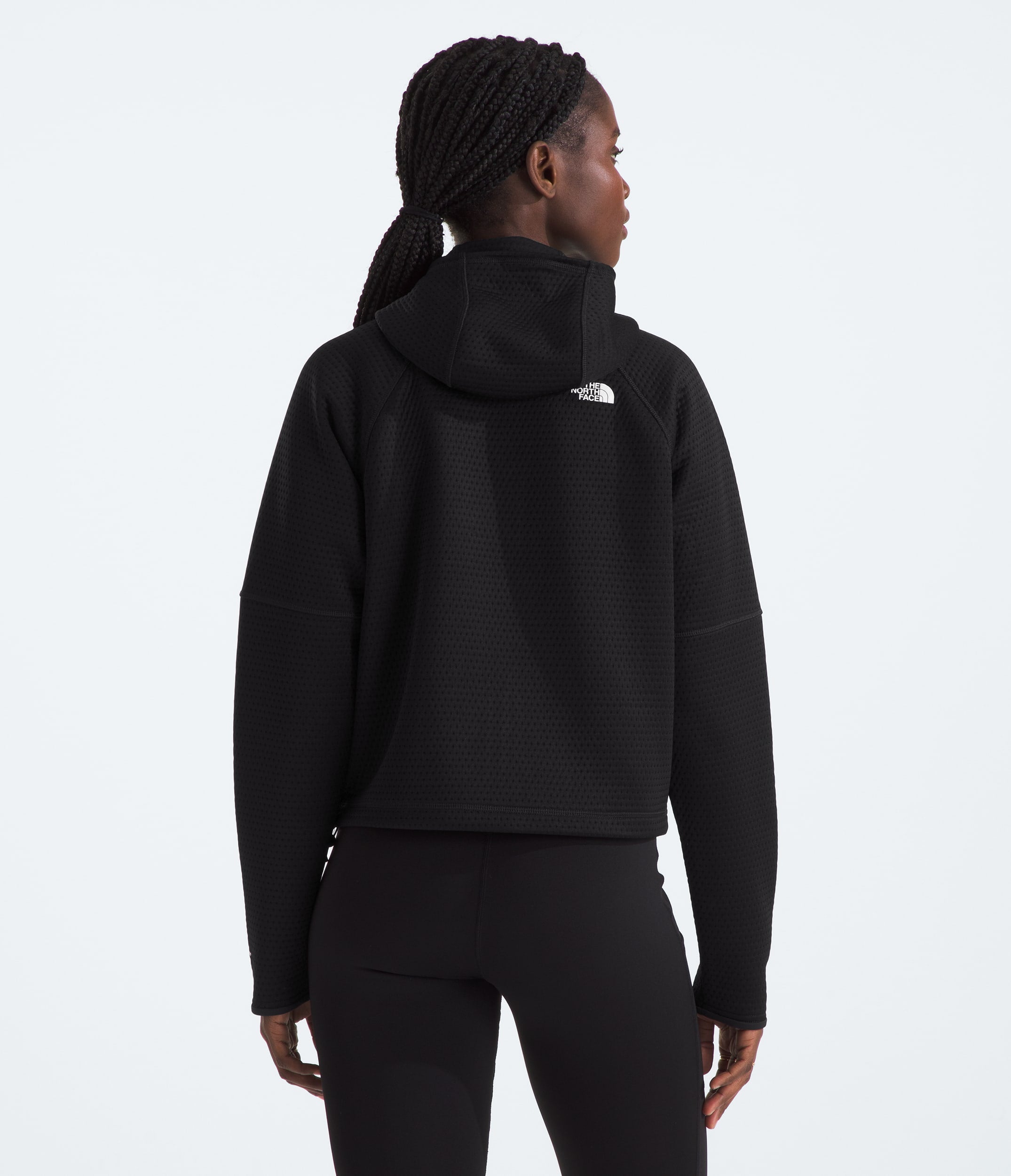The North Face Women’s DOTKNIT™ Thermal Full-Zip Hoodie TNF Black