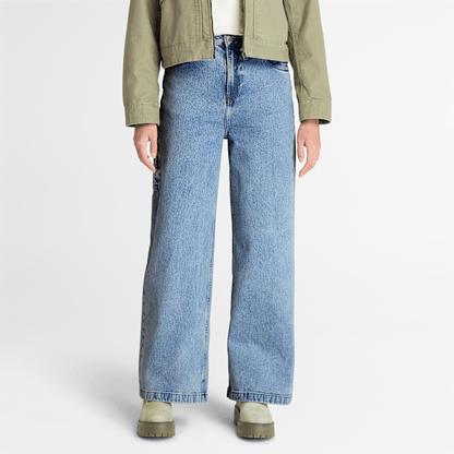 Timberland Denim Carpenter Pant Light Shade Women'S