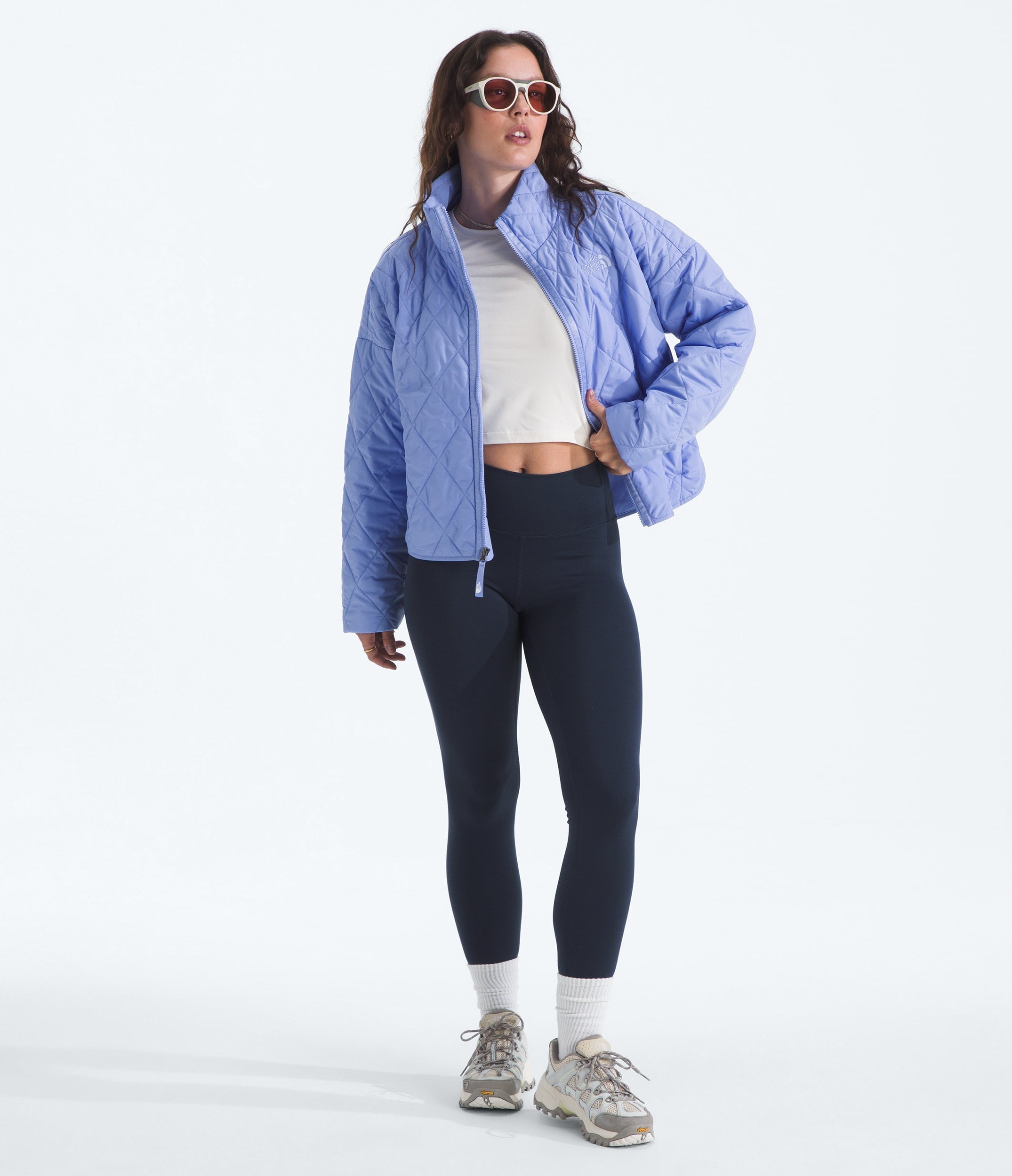 The North Face Women’s Diamond Peak Insulated Jacket Periwinkle Glow
