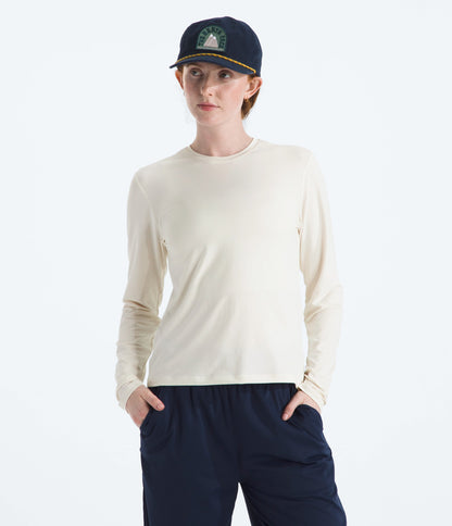 The North Face Women’s Dune Sky Long-Sleeve White Dune