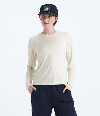 The North Face Women Dune Sky Long-Sleeve Mystic Haze TNF Black Space White Dune