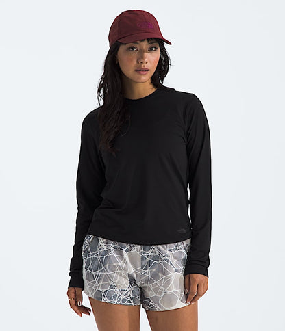 The North Face Women Dune Sky Long-Sleeve Mystic Haze TNF Black Space White Dune