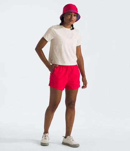 The North Face Women’s Dune Sky Short-Sleeve White Dune