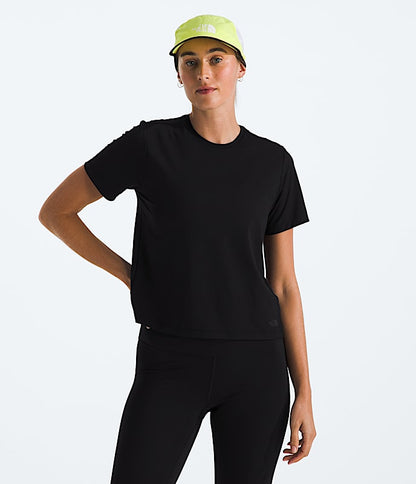 The North Face Women Dune Sky Short-Sleeve Deep Nori TNF Black White Dune Space