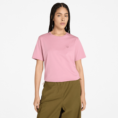 Timberland Dunstan Short-Sleeve T-Shirt Dusty Rose Women'S