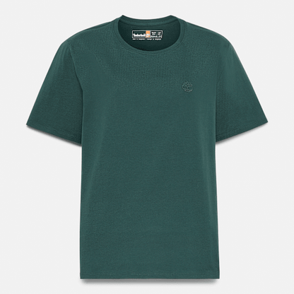 Timberland Dunstan Short-Sleeve T-Shirt Dark Forest Green Women'S