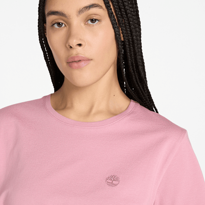 Timberland Dunstan Short-Sleeve T-Shirt Dusty Rose Women'S