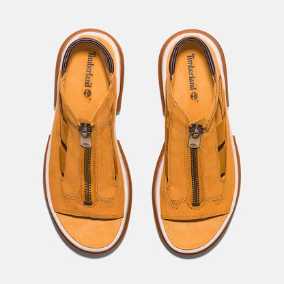 Timberland Women'S Everleigh Gladiator Sandal Wheat Nubuck